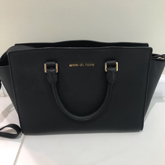 Michael Kors Large Selma, black, saffiano leather - Picture 3 of 7